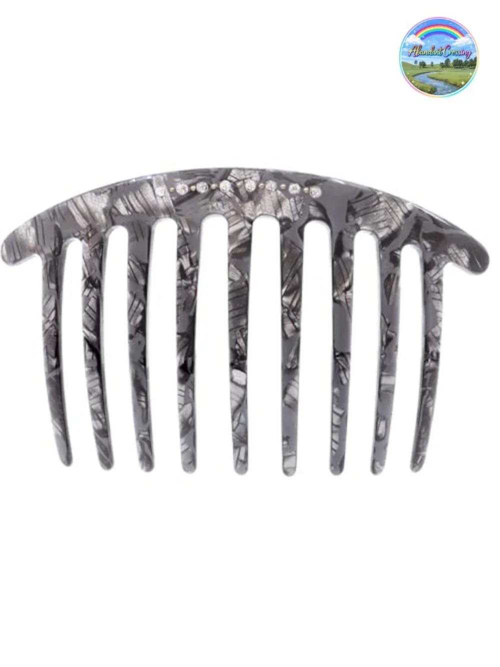 French Hair Combs for Women Cellulose Acetate Strong Hold Side Comb